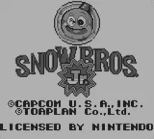 Image n° 2 - screenshots  : Snow Bros - Nick and Tom